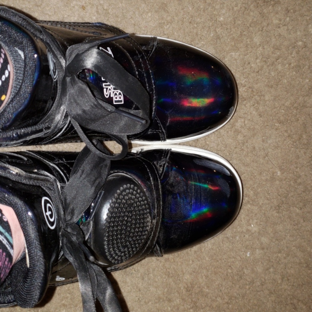 Shoe Beats blue tooth speaker shoes.